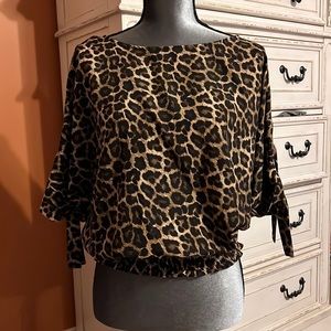 Michael Kors leopard print top